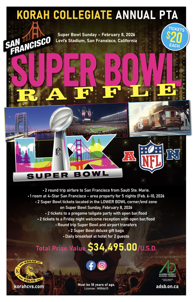 Super Bowl Raffle 2026